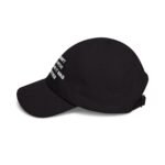 Mama Didn't Raise A Bitch Sarcastic Hat, Funny Sibling Gift, Brother Rivalry Humor Baseball Cap, Sassy Mom Quote Dad Hat, Gift for Him or Her – Unisex Black Baseball Hat – Gift for Him or Her - Image 3
