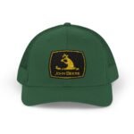 John Beere Funny Hat • Drunk Deer Parody Trucker Cap • Farmer Humor Baseball Cap • Beer Lover Gift • Redneck Country Hat for Men Trucker Yupoong 6606 Premium Cap Snapback - Image 2