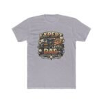 Expert Level Dad T-Shirt, Funny Father's Day Gift, Master of Bad Jokes and Naps, Retro Dad Shirt, Gift for Husband, Gaming Fishing BBQ Dad Tee Apparel Top Shirt Premium Fitted 100% Cotton - Image 3