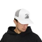 Keep On Truckin' Hat - Custom Trucker Cap for Men - Embroidered Semi Truck Dad Hat - Patriotic Gift for Truck Driver - Adjustable Mesh Back Baseball Cap Trucker Yupoong 6606 Premium Cap Snapback - Image 7
