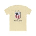 We the People Patriotic T-Shirt - USA 4 Star Shield Graphic Tee - United States Crest Shirt - American Pride 1776 Historic Slogan Gift Shirt Apparel Shirt Premium Fitted 100% Cotton - Image 5