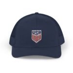 USA Soccer Hat Embroidered  Snapback  Trucker Cap High Quality Soccer Fan Gift USA Shield Trucker Yupoong 6606 Premium Cap Snapback - Image 25