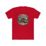 Built to be American Wild & Free T-Shirt, Trucker Gift, Patriotic USA Shirt, American Pride Graphic Tee, Semi Truck Driver Apparel, Gift for Him Top Shirt Premium Fitted 100% Cotton - Image 7