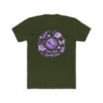 One Less Lonely Girl T-Shirt - Y2K Nostalgia Graphic Tee - Purple Disco Ball Pop Fan Shirt - Retro 2010s Aesthetic Concert Top - Cute Butterfly & Music Note Streetwear Shirt Premium Fitted 100% Cotton - Image 4