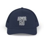 Armor of God Hat, Christian Trucker Cap, Faith Based Baseball Hat, Embroidered Religious Cap, Spiritual Warfare Gift, Dad Hat, Faith Apparel Gift Hat Trucker Yupoong 6606 Premium Cap Snapback - Image 8