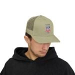 USA Soccer Hat Embroidered  Snapback  Trucker Cap High Quality Soccer Fan Gift USA Shield Trucker Yupoong 6606 Premium Cap Snapback - Image 4