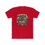 Expert Level Dad T-Shirt, Funny Father's Day Gift, Master of Bad Jokes and Naps, Retro Dad Shirt, Gift for Husband, Gaming Fishing BBQ Dad Tee Apparel Top Shirt Premium Fitted 100% Cotton - Image 8
