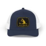 John Beere Funny Hat • Drunk Deer Parody Trucker Cap • Farmer Humor Baseball Cap • Beer Lover Gift • Redneck Country Hat for Men Trucker Yupoong 6606 Premium Cap Snapback - Image 18