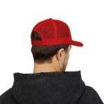 USA Soccer Hat Embroidered  Snapback  Trucker Cap High Quality Soccer Fan Gift USA Shield Trucker Yupoong 6606 Premium Cap Snapback - Image 8