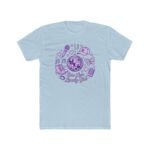 One Less Lonely Girl T-Shirt - Y2K Nostalgia Graphic Tee - Purple Disco Ball Pop Fan Shirt - Retro 2010s Aesthetic Concert Top - Cute Butterfly & Music Note Streetwear Shirt Premium Fitted 100% Cotton - Image 8