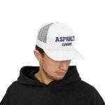 Asphalt Cowboy Embroidered Trucker Hat | Premium Yupoong  Snapback | Trucker Driver Cap | Funny Road Hat |  Biker Cowboy Gift Trucker Yupoong 6606 Premium Cap Snapback - Image 7