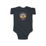 USA Soccer Shield Baby Bodysuit - Patriotic 4 Star Infant One-Piece - United States Athletic Crest Romper - Red White and Blue Newborn Sports Fan Gift - Image 6