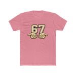 Six Seven Number 67 T-Shirt, Internet Culture Meme Gift Custom Graphic Apparel Men and Women Top Shirt Premium Fitted 100% Cotton - Image 9