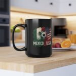 15oz Mexico USA Soccer Mug, International Soccer Gift, Soccer Fan Coffee Cup, Mexico and United States Flag Mug, Futbol Fan Gift, Team Spirit Drinkware - Image 6