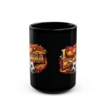 15oz I Love España Coffee Mug, Spain Soccer Fan Mug, Spanish Football Ceramic Cup, Red and Yellow Soccer Fan Gift, National Team Mug Decor, Sports Fan Cup Drinkware - Image 2