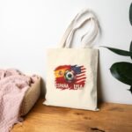 Tote Bag –España vs USA Tote Bag, Spain United States Football Rivalry Canvas Bag, Soccer Fan Grocery Bag, International Soccer Match Gift  Durable Eco-Friendly Shopping Bag - Image 2
