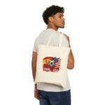 Tote Bag –España vs USA Tote Bag, Spain United States Football Rivalry Canvas Bag, Soccer Fan Grocery Bag, International Soccer Match Gift  Durable Eco-Friendly Shopping Bag - Image 4