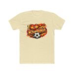 Spain Soccer T-Shirt, I Love Espana Football Tee, Spanish National Team Fan Apparel, Red and Yellow Soccer Graphic Shirt, Gift for Spain Fans Men and Women Top Shirt Premium Fitted 100 Cotton - Image 2