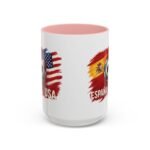 15pz España vs USA Soccer Mug, Spain United States Football Rivalry Cup, Two-Tone Ceramic Coffee Mug, International Soccer Fan Gift Cup - Image 11