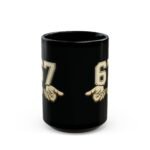 15oz 67 YouTube Logo Mug, 67 Brand Coffee Cup, Meme Fan Merch, 67 Channel Official Style Mug, Content Creator Gift, Logo Drinkware, Gift for Fans Drinkware - Image 3