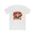 España Soccer T-Shirt, Spanish Football Fan Apparel, Pasión y Orgullo Tee, Vintage Spain National Team Shirt, Gift for Spanish Soccer Fans Men and Women Top Shirt Premium Fitted 100 Cotton - Image 8