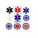 9 x EMS Icon SVG PNG Bundle - Star of Life Clipart - Paramedic, EMT, and Emergency Dispatcher Graphics - Medical Sublimation Instant  Vinyl Cut File Instant Digital Download