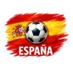 España Soccer SVG PNG - Spanish National Team Football Graphic - Spain Flag Soccer Ball Art - Hispanic Heritage Sports Clipart - Instant Download Vinyl Cut File
