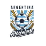 Argentina Soccer SVG PNG - La Albiceleste Football Graphic - Soccer Ball Lightning Design - Argentina National Team Clipart - Instant Digital Download  Vinyl Cut File