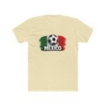 Mexico Soccer T-Shirt, Mexico National Team Fan Apparel, Mexican Flag Futbol Tee, Soccer Fan Gift, World Cup Style Shirt, Mexico Sports Clothing Premium Fitted 100% Cotton - Image 5