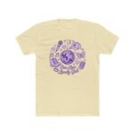 One Less Lonely Girl T-Shirt - Y2K Nostalgia Graphic Tee - Purple Disco Ball Pop Fan Shirt - Retro 2010s Aesthetic Concert Top - Cute Butterfly & Music Note Streetwear Shirt Premium Fitted 100% Cotton - Image 5