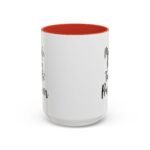 My Wife Is My Favorite Problem Coffee Mug, Funny Husband Cup, Sarcastic Marriage Quote Mug, Witty Relationship Drinkware, Gift for Husband Gift Two-Tone Ceramic Coffee Mug, International Soccer Fan Gift Cup - Image 2