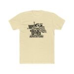 GS Adventure Motorcycle T-Shirt, Dual Sport American Flag Tee, Compass Enduro Graphic Shirt, Biker Apparel, Gift for Rider Apparel Shirt Premium Fitted 100%... - Image 5