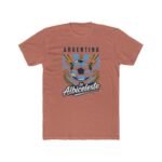 Argentina Soccer T-Shirt, La Albiceleste Football Tee, Argentina World Cup Fan Apparel, Vintage Style Argentina Soccer Shirt, Gift for Argentina Soccer Fans Sports Clothing Premium Fitted 100% Cotton - Image 7
