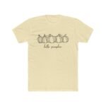 Hello Pumpkin T-Shirt, Autumn Fall Season Tee, Cute Line Art Pumpkins Shirt, Thanksgiving Apparel, Gift for Fall Lover Apparel Shirt Premium Fitted 100%... - Image 5