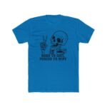 Born To Shit Forced To Wipe Shirt, Funny Meme T-Shirt, Ironic Badass Cowboy Graphic Tee, Western Humor Gag Gift, Sarcastic Streetwear Clothing Premium Fitted 100% Cotton - Image 5