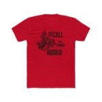 And They Call The Thing Rodeo Shirt, Funny Cowboy T-Shirt, Western Rodeo Tee, Vintage Country Music Graphic Shirt Clothing Premium Fitted 100% Cotton - Image 6