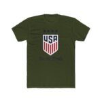 We the People Patriotic T-Shirt - USA 4 Star Shield Graphic Tee - United States Crest Shirt - American Pride 1776 Historic Slogan Gift Shirt Apparel Shirt Premium Fitted 100% Cotton - Image 3