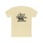 GS Adventure Motorcycle T-Shirt, Dual Sport Dirt Bike Tee, Mountain Compass Graphic Shirt, Enduro Biker Apparel, Gift for Rider Clothing Premium Fitted 100% Cotton - Image 6