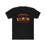 Fueled By Caffeine And Questionable Life Choices T-Shirt, Funny Coffee Lover Tee, Sarcastic Quote Shirt, Trendy Meme Graphic Apparel Clothing Premium Fitted 100% Cotton - Image 9
