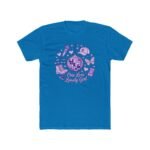 One Less Lonely Girl T-Shirt - Y2K Nostalgia Graphic Tee - Purple Disco Ball Pop Fan Shirt - Retro 2010s Aesthetic Concert Top - Cute Butterfly & Music Note Streetwear Shirt Premium Fitted 100% Cotton - Image 4