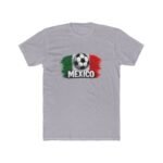 Mexico Soccer T-Shirt, Mexico National Team Fan Apparel, Mexican Flag Futbol Tee, Soccer Fan Gift, World Cup Style Shirt, Mexico Sports Clothing Premium Fitted 100% Cotton - Image 2