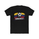 Venezuela Soccer T-Shirt, Venezuela National Team Fan Apparel, Venezuelan Flag Futbol Tee, Soccer Fan Gift, World Cup Style Shirt, Venezuela Sports Clothing Premium Fitted 100% Cotton - Image 9