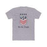 We the People Patriotic T-Shirt - USA 4 Star Shield Graphic Tee - United States Crest Shirt - American Pride 1776 Historic Slogan Gift Shirt Apparel Shirt Premium Fitted 100% Cotton - Image 2