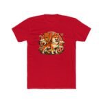 Japanese Shiba Inu T-Shirt - Aesthetic Sakura Cherry Blossom Graphic Tee - Retro Ukiyo-e Style Dog Lover Shirt - Kawaii Akita Inu Japanese Art TopDog Horse Lovers Apparel Shirt Premium Fitted 100% Cotton - Image 6