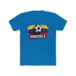 Venezuela Soccer T-Shirt, Venezuela National Team Fan Apparel, Venezuelan Flag Futbol Tee, Soccer Fan Gift, World Cup Style Shirt, Venezuela Sports Clothing Premium Fitted 100% Cotton - Image 4