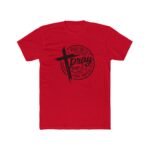 Pray On It Pray Over It Pray Through It T-Shirt, Christian Faith Graphic Tee, Inspirational Bible Verse Shirt, Religious Encouragement Apparel Gift Premium Fitted 100 Cotton - Image 6