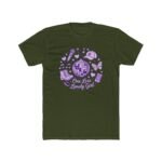 One Less Lonely Girl T-Shirt - Y2K Nostalgia Graphic Tee - Purple Disco Ball Pop Fan Shirt - Retro 2010s Aesthetic Concert Top - Cute Butterfly & Music Note Streetwear Shirt Premium Fitted 100% Cotton - Image 3