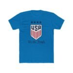 We the People Patriotic T-Shirt - USA 4 Star Shield Graphic Tee - United States Crest Shirt - American Pride 1776 Historic Slogan Gift Shirt Apparel Shirt Premium Fitted 100% Cotton - Image 4