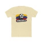 Venezuela Soccer T-Shirt, Venezuela National Team Fan Apparel, Venezuelan Flag Futbol Tee, Soccer Fan Gift, World Cup Style Shirt, Venezuela Sports Clothing Premium Fitted 100% Cotton - Image 5