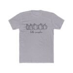 Hello Pumpkin T-Shirt, Autumn Fall Season Tee, Cute Line Art Pumpkins Shirt, Thanksgiving Apparel, Gift for Fall Lover Apparel Shirt Premium Fitted 100%... - Image 2